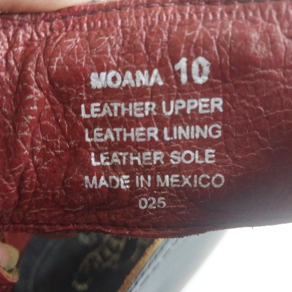 FIREBIRDS Moana Size 10 Elegant Brown Leather Women's Heels - Picture 12 of 12